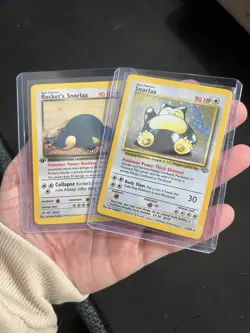 Snorlax Lot First Edition Wotc Holo Pokemon Card Collection Lot 1999 Vintage - Image 1