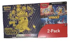 NEW Pokemon Surging Sparks Elite Trainer Box 2-Pack Booster Bundle Pokemon - Image 4