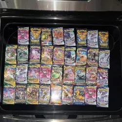 Pokemon TCG Booster Packs Lot - 36 Sealed Hidden Fates, Chilling Reign - Image 1
