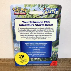 Pokemon My First Battle Charmander And Squirtle TCG Set New - Image 2