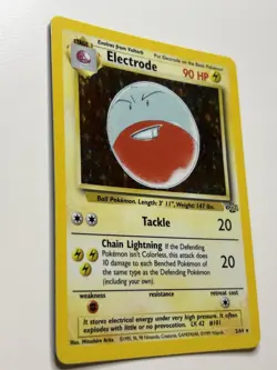 Pokemon TCG Electrode Jungle Holo Rare 2/64 Unlimited LP - Image 2