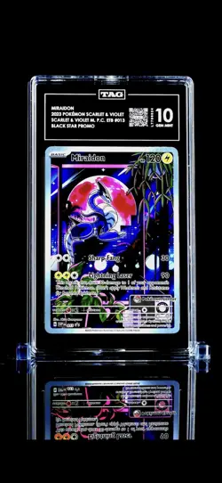 Miraidon TAG 10 013 Pokemon Center Stamp Scarlet & Violet Promo - Image 1