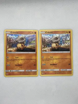 2 x Cubone 7/12 McDonald's 2018 Set Holo /LP Pokemon TCG - Image 1