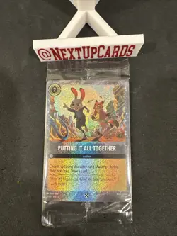 Sealed Lorcana Putting It All Together 27/P3 Cinemark Promo Card Zootopia 2 Disn - Image 1