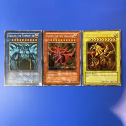 Slifer the Sky Dragon (Secret Rare) GBI-001,002,003 Yu-Gi-Oh! NM - Image 1