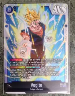 Dragon Ball Super Fusion World Vegito FB04-130 SCR Ultra Limit (Secret Rare) - Image 1