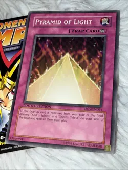Yugioh Pyramid of Light MOV-EN004 Common Limited Edition Promo NM - Image 4