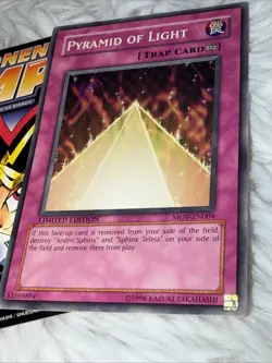 Yugioh Pyramid of Light MOV-EN004 Common Limited Edition Promo NM - Image 5