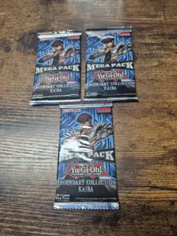 Konami Yu-Gi-Oh Legendary Collection Kaiba Pack Lot Of 3 - Image 1