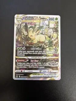 Pokemon TCG Leafeon VSTAR GG35/GG70 Crown Zenith Ultra Rare NM/M Condition - Image 1