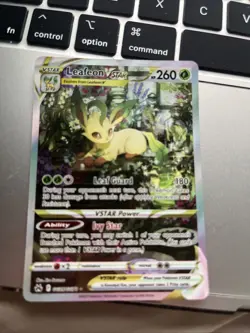Pokemon TCG Leafeon VSTAR Crown Zenith Full Art Ultra Rare Card GG35/GG70 - Image 3