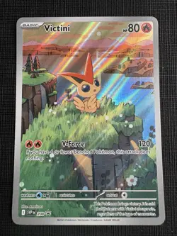 Pokemon TCG Victini IR Promo 208 White Flare Black Bolt NM - Image 1
