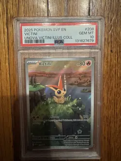 Pokemon TCG Victini IR Promo 208 White Flare Black Bolt NM Condition - Image 1