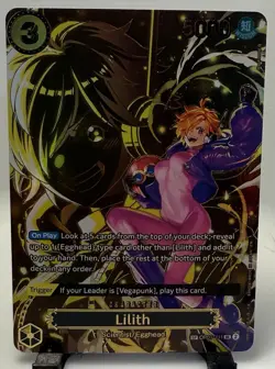 One Piece CCG Lilith Playset OP07-111 SR Alternate Art English Edition - Image 1