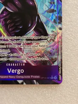 Vergo (Alternate Art) OP14-061 One Piece The Azure Sea's Seven - Image 4