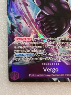 Vergo (Alternate Art) OP14-061 One Piece The Azure Sea's Seven - Image 5