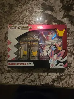 Pokemon TCG: Celebrations Dark Sylveon V Collection Box New Factory Sealed MINT! - Image 1