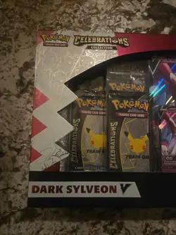 Pokemon TCG: Celebrations Dark Sylveon V Collection Box New Factory Sealed MINT! - Image 3