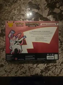 Pokemon TCG: Celebrations Dark Sylveon V Collection Box New Factory Sealed MINT! - Image 4