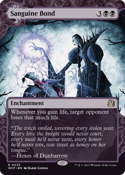 Sanguine Bond [Wilds of Eldraine: Enchanting Tales] Near Mint - Image 1