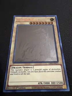 Yugioh Yu-Gi-Oh! Blue-Eyes White Dragon GFP2-EN175 1st Edition Ghost Rare NM - Image 2