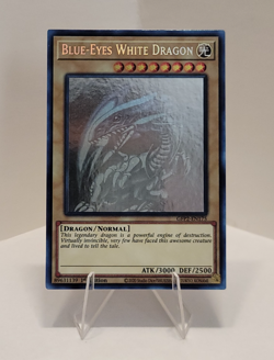 Yugioh Blue-Eyes White Dragon GFP2-EN175 Ghost Rare 1st Ed NM-MT - Image 1