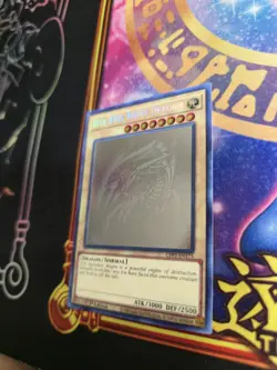 Blue-Eyes White Dragon Ghost Rare Card NM Condition GFP2-EN175 - Image 3