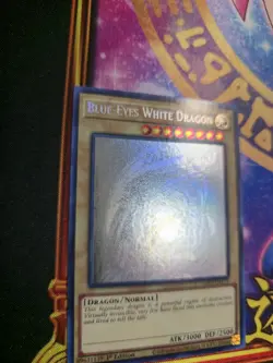Blue-Eyes White Dragon Ghost Rare Card NM Condition GFP2-EN175 - Image 5