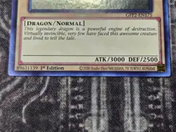 BLUE-EYES WHITE DRAGON - Ghost Rare NM Near Mint GFP2-EN175 - Image 4