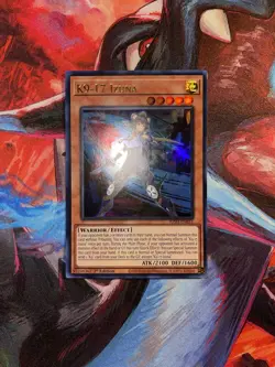 Yugioh! K9-17 Izuna JUSH-EN031 Ultra Rare 1st Edition Near Mint - Image 1