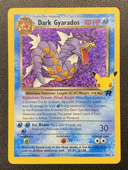 Pokemon Card TCG - Dark Gyarados 8/82 - Celebrations Classic Collection - NM - Image 1