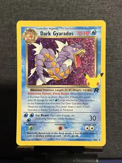 Dark Gyarados 8/82 Pokemon Celebrations: Classic Collection Holo Near Mint - Image 1
