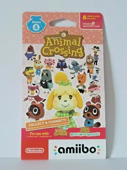 Animal Crossing Amiibo Character Cards Series 4 *YOU PICK* AUTHENTIC Nintendo - Image 1