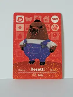 Animal Crossing Amiibo Character Cards Series 4 *YOU PICK* AUTHENTIC Nintendo - Image 4