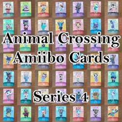 Animal Crossing Amiibo Cards Series 4 #301-400 Mint & Un-scanned (Choose cards) - Image 1