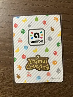 PAVE 313 Animal Crossing Amiibo Authentic Nintendo Mint Card From Series 4 - Image 2