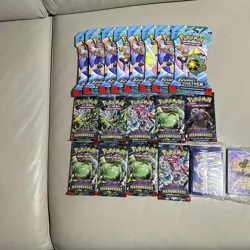 Pokemon Twilight Masquerade & Journey Together Booster & Promo Card Lot - Image 2