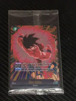 Son Goku Dragon Ball Super Fusion World Promo Card FP-027 NM/M Release Event - Image 1