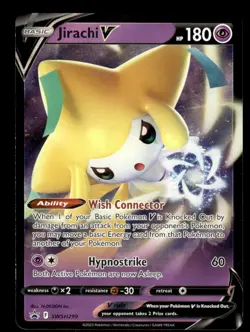 Pokemon TCG SWSH: Sword & Shield Promo Cards #SWSH299 Jirachi V NM - Image 1