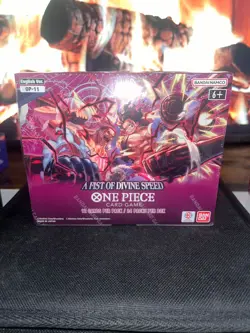 OP11 - A Fist Of Divine Speed Booster Box Sealed Brand New One Piece TCG English - Image 1