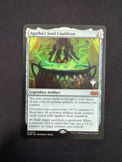 Agatha's Soul Cauldron (PROMO) - Wilds of Eldraine (Magic/MTG) - Image 1