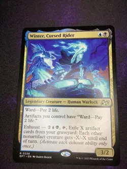 MTG * Winter, Cursed Rider Aetherdrift * 1X * NM - Image 1