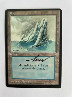 MTG ARTIST PROOF PORTUGUESE ICE AGE ISLAND NM SIGNED BY ARTIST ANSON MADDOCKS #B - Image 1