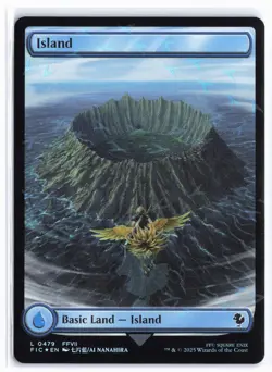 Chocobo Trak Foil Basic Full Art Land Lot- 1 Land of Each Type - Image 5