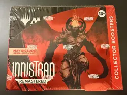 Innistrad Remastered Collector Booster Box Magic the Gathering Sealed Box - Image 1