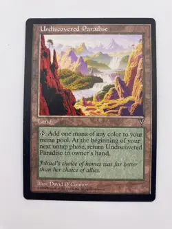 Undiscovered Paradise - NM - Visions - Magic the Gathering - Image 1