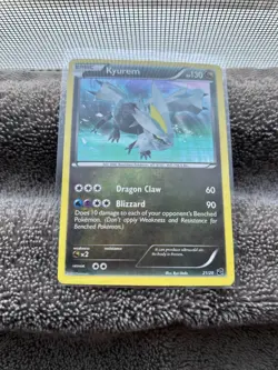Kyurem 21/20 (LP) Dragon Vault (Secret Rare) Holo Rare Pokemon - Image 1