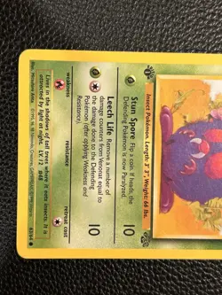 Venonat - 1st Edition - 63/64 Jungle - Pokemon TCG - 1999 - Image 2