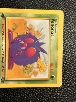 Venonat - 1st Edition - 63/64 Jungle - Pokemon TCG - 1999 - Image 3