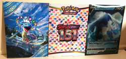 Pokemon 17"x 24" 3D Lenticular Promo Poster Lot of 3 - Lugia/Vulpix, Lapras, MEW - Image 1
